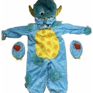 Little Monster Costume In Character Blue Size 12/18 Months Toddler